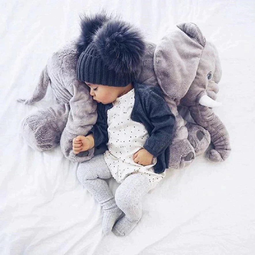 Elephant Pillow Baby – Soft Cuddle Pillow