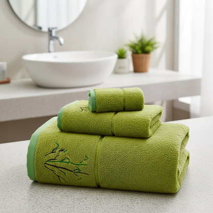 Bamboo Towel Set – Antibacterial and Ultra-Absorbent