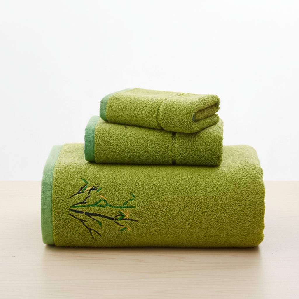 Bamboo Towel Set – Antibacterial and Ultra-Absorbent