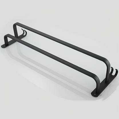 Wall-mounted towel holder without drilling – 2 or 3 bars