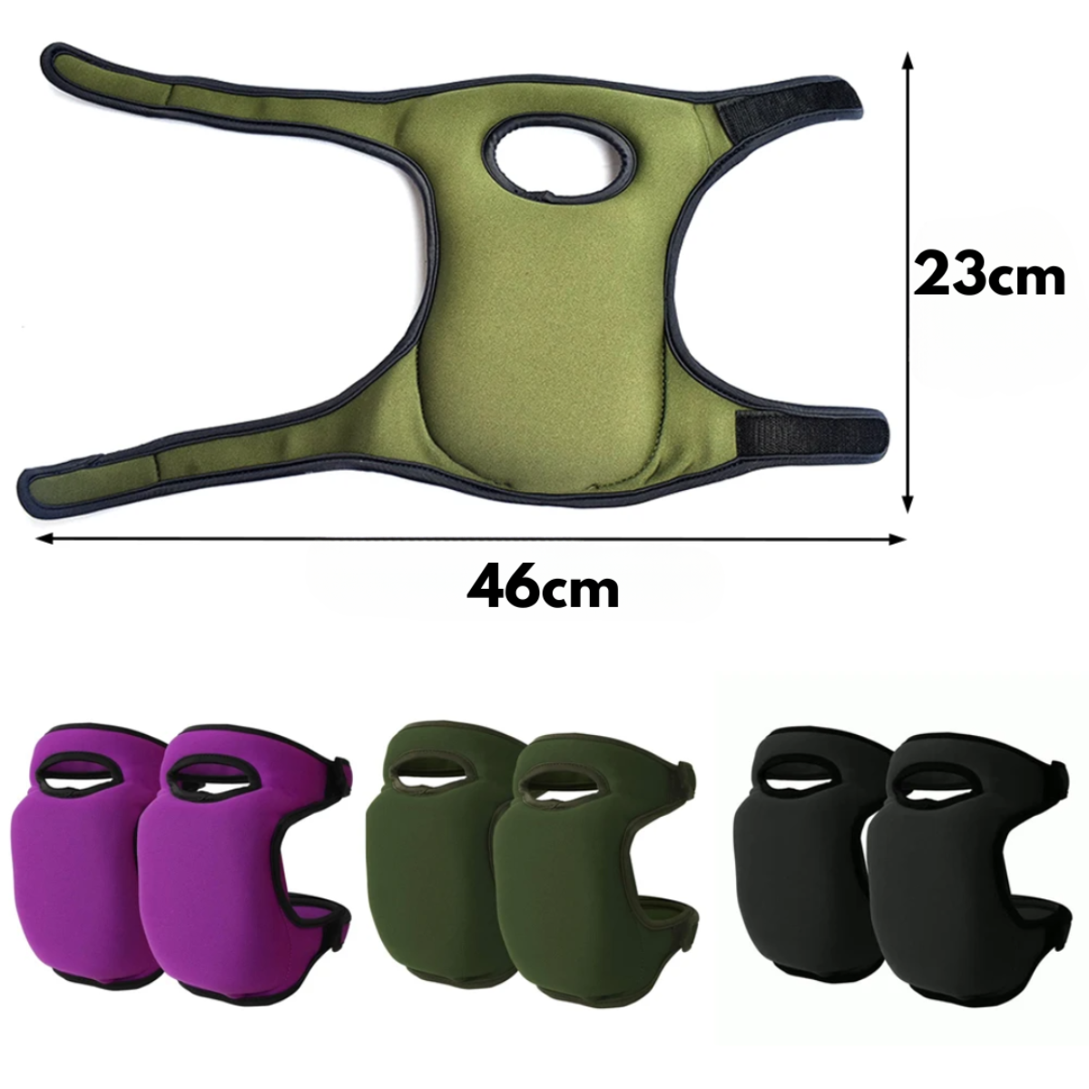 Ergonomic Knee Pads for Gardening – Washable