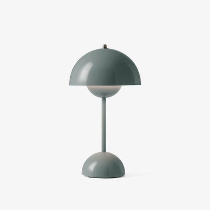 Dimmable LED Table Lamp with Battery – Mushroom Shape Design