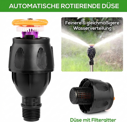 360° Lawn Sprinkler with Tripod – Evenly Water Large Areas