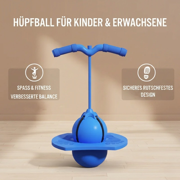 Balance hopping ball — Safe, Non-slip, Trains Balance & Coordination
