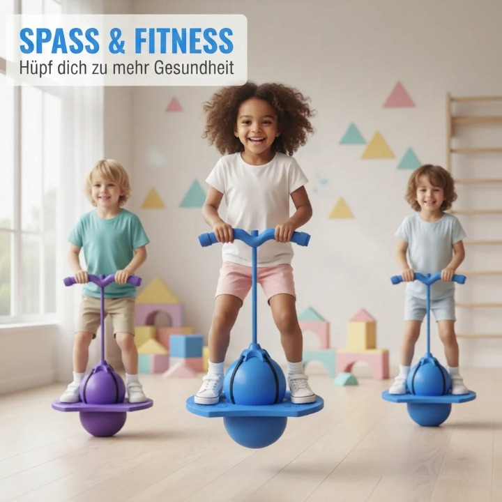 Balance hopping ball — Safe, Non-slip, Trains Balance & Coordination