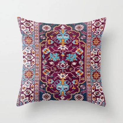 Oriental Pillowcase with Hidden Zipper