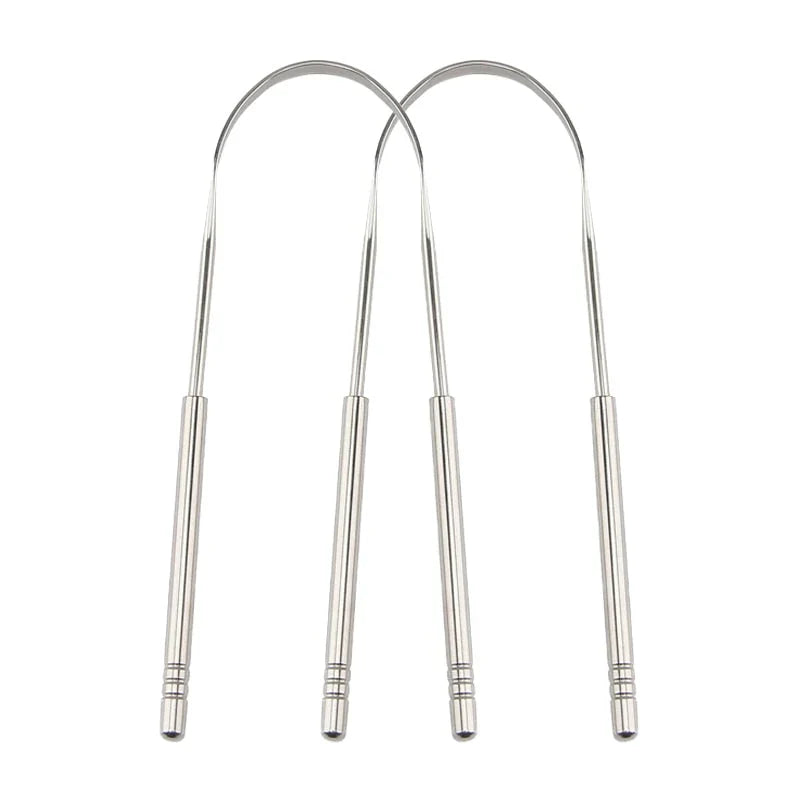Stainless Steel Tongue Scraper – Daily Oral Care Tool
