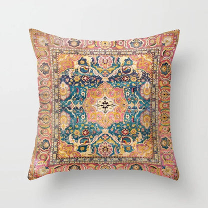 Oriental Pillowcase with Hidden Zipper