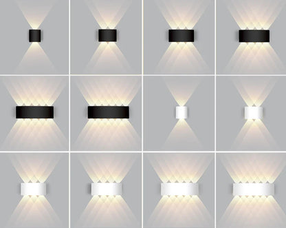 Indoor LED Wall Light with Up-Down Light – Warm White