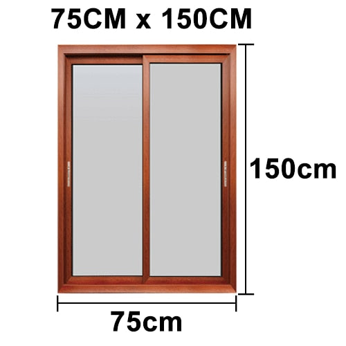 Magnetic Window Fly Screen Without Drilling