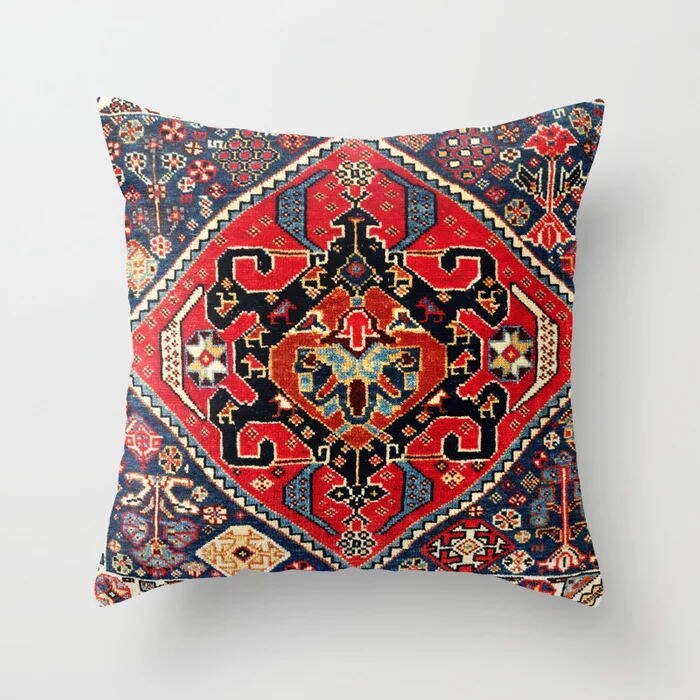 Oriental Pillowcase with Hidden Zipper