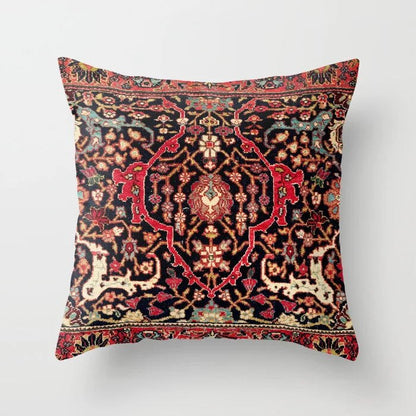 Oriental Pillowcase with Hidden Zipper