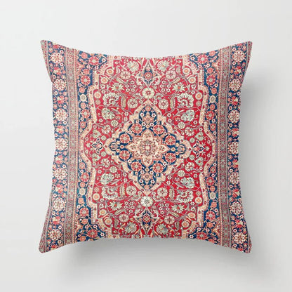 Oriental Pillowcase with Hidden Zipper