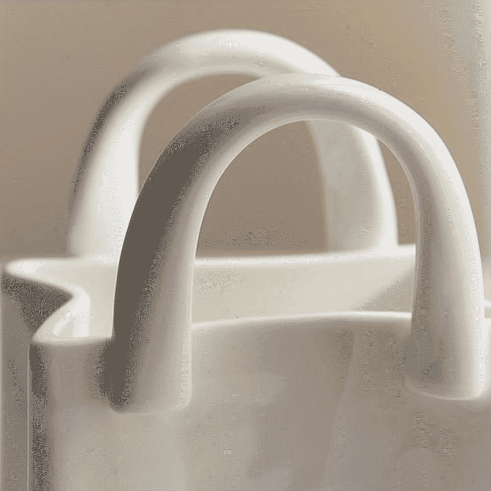 Handbag Vase Porcelain 8-15 cm – Creative Decor