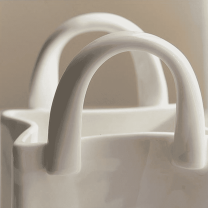 Handbag Vase Porcelain 8-15 cm – Creative Decor