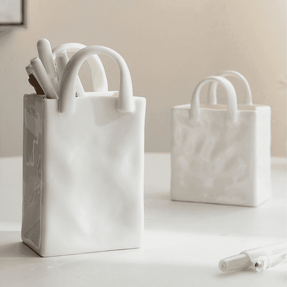 Handbag Vase Porcelain 8-15 cm – Creative Decor