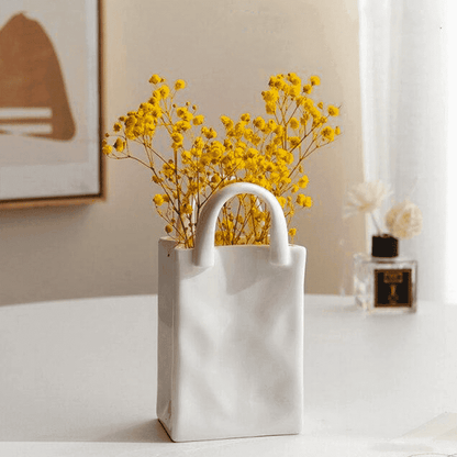 Handbag Vase Porcelain 8-15 cm – Creative Decor