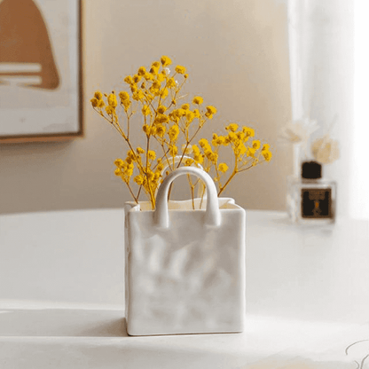 Handbag Vase Porcelain 8-15 cm – Creative Decor