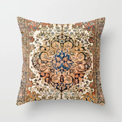 Oriental Pillowcase with Hidden Zipper