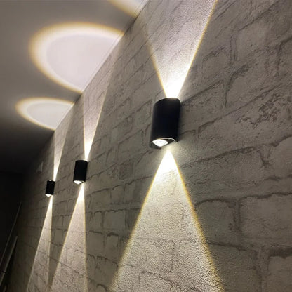 Indoor LED Wall Light with Up-Down Light – Warm White