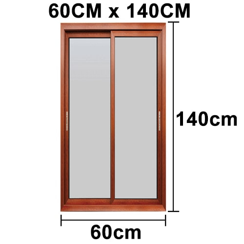 Magnetic Window Fly Screen Without Drilling
