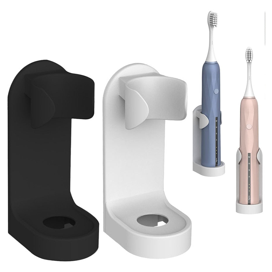 Wall Mount for Electric Toothbrush – No Drilling
