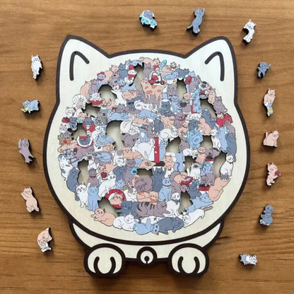 Holzpuzzle Katze Mivoza Deutschland