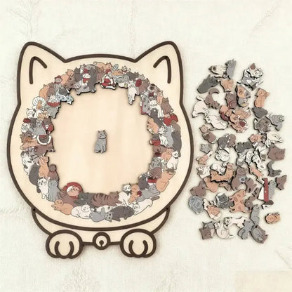Holzpuzzle Katze Mivoza Deutschland