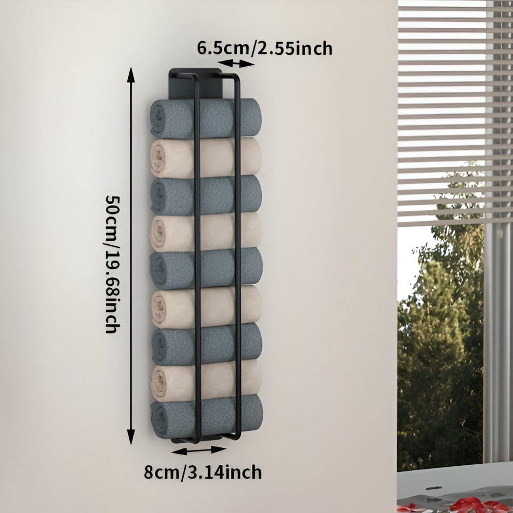Wall Towel Holder – Bathroom Organization Without Losing Space
