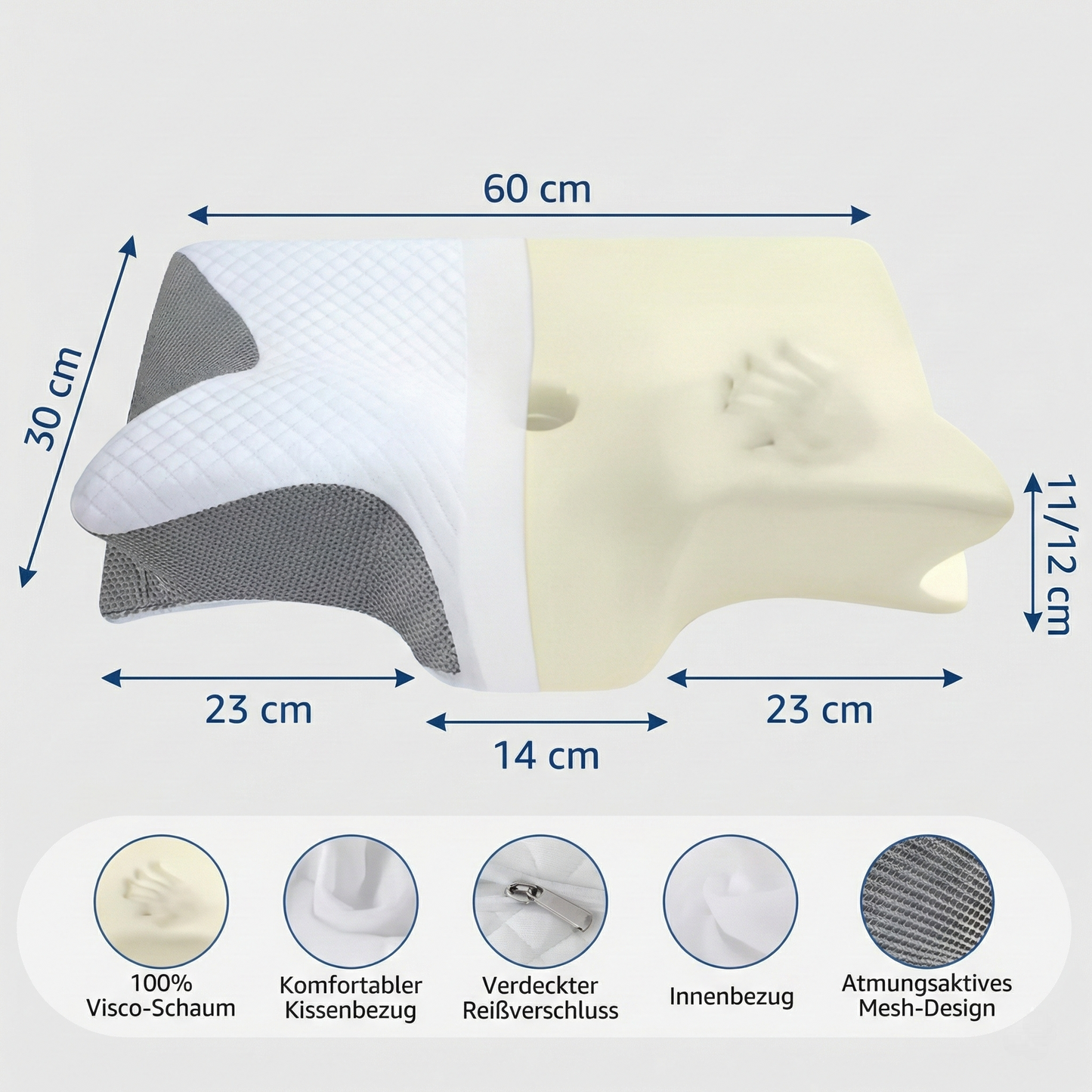 Neck Support Pillow – Restful Sleep Without Neck Pain