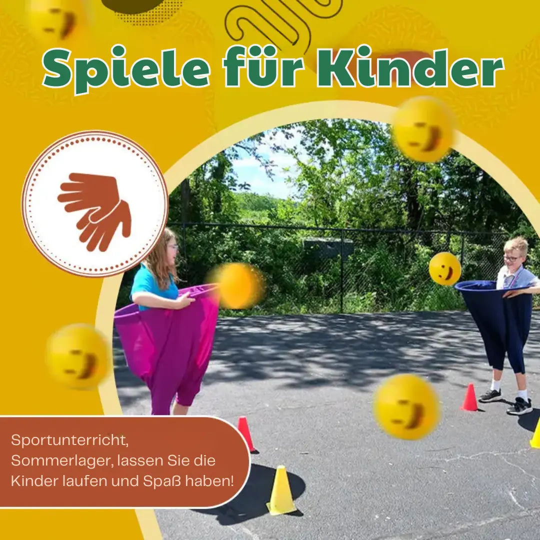 Outdoor-Fangspiel mit Riesenhose für Gruppenspaß Mivoza Deutschland