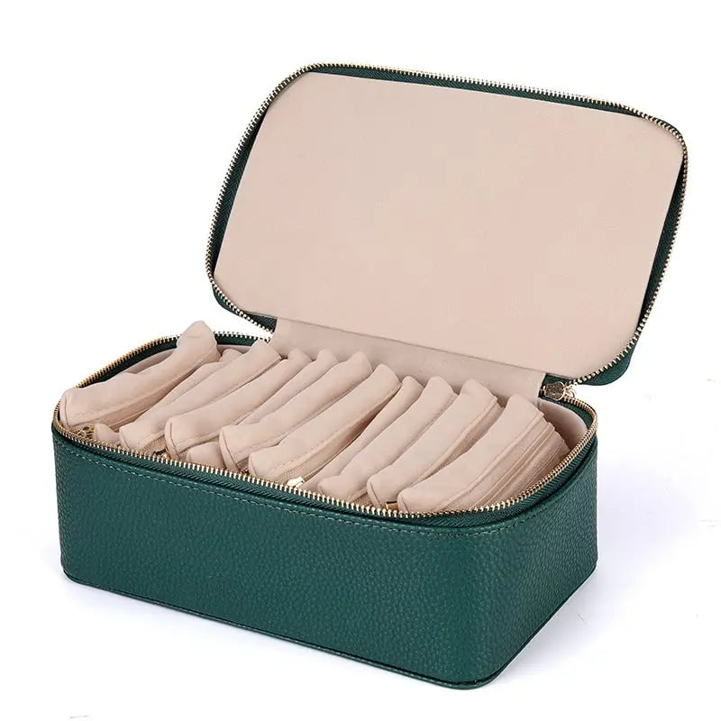 Reiseschmuckbox mit durchsichtigen Täschchen Mivoza Deutschland