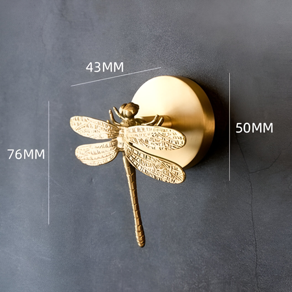 Animal Wall Hooks with Gold Finish
