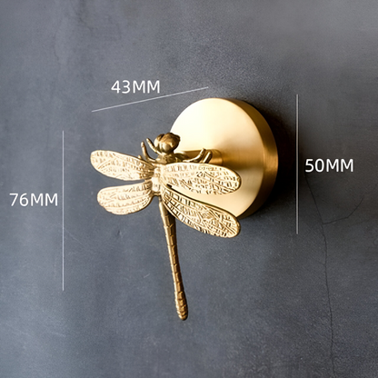 Animal Wall Hooks with Gold Finish
