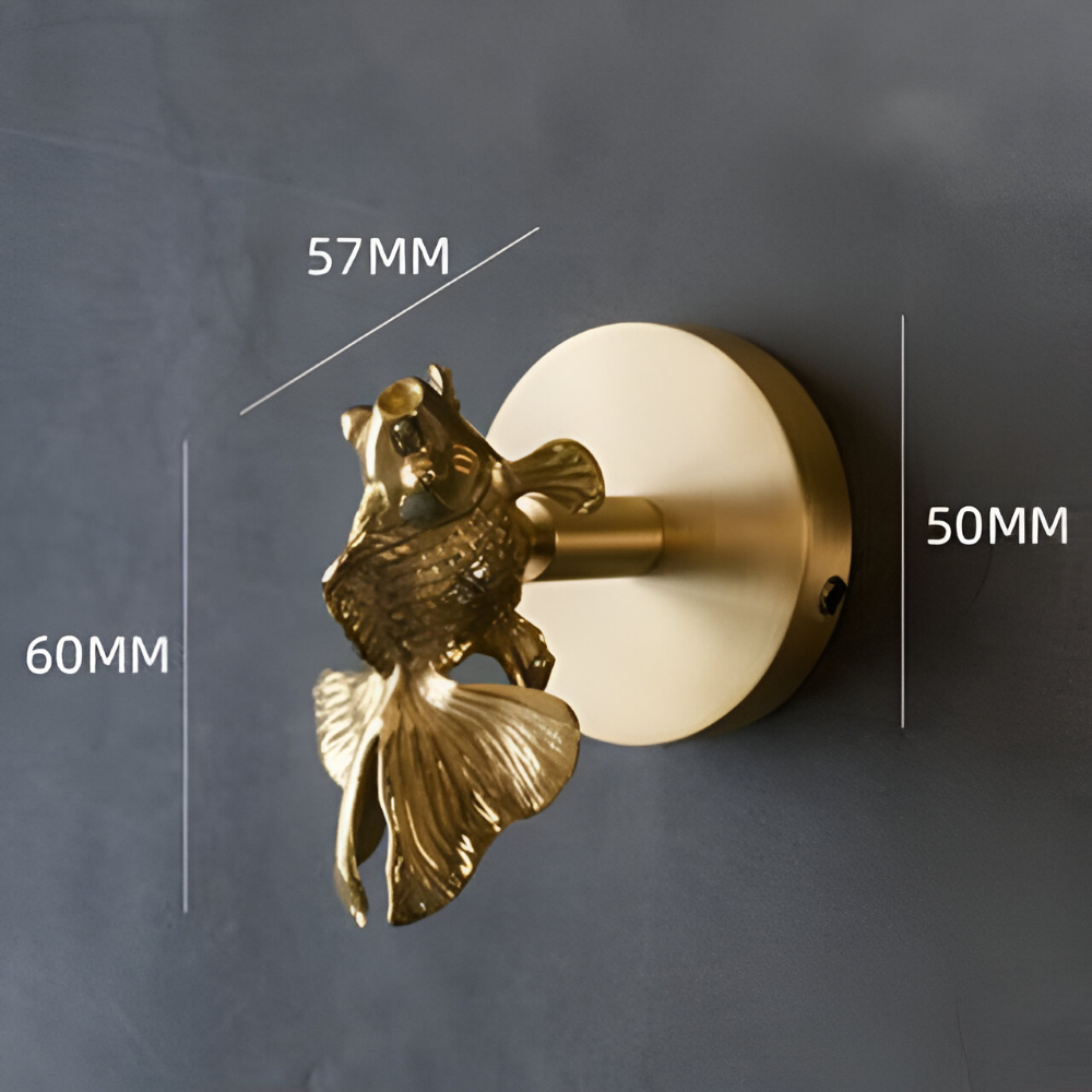 Animal Wall Hooks with Gold Finish