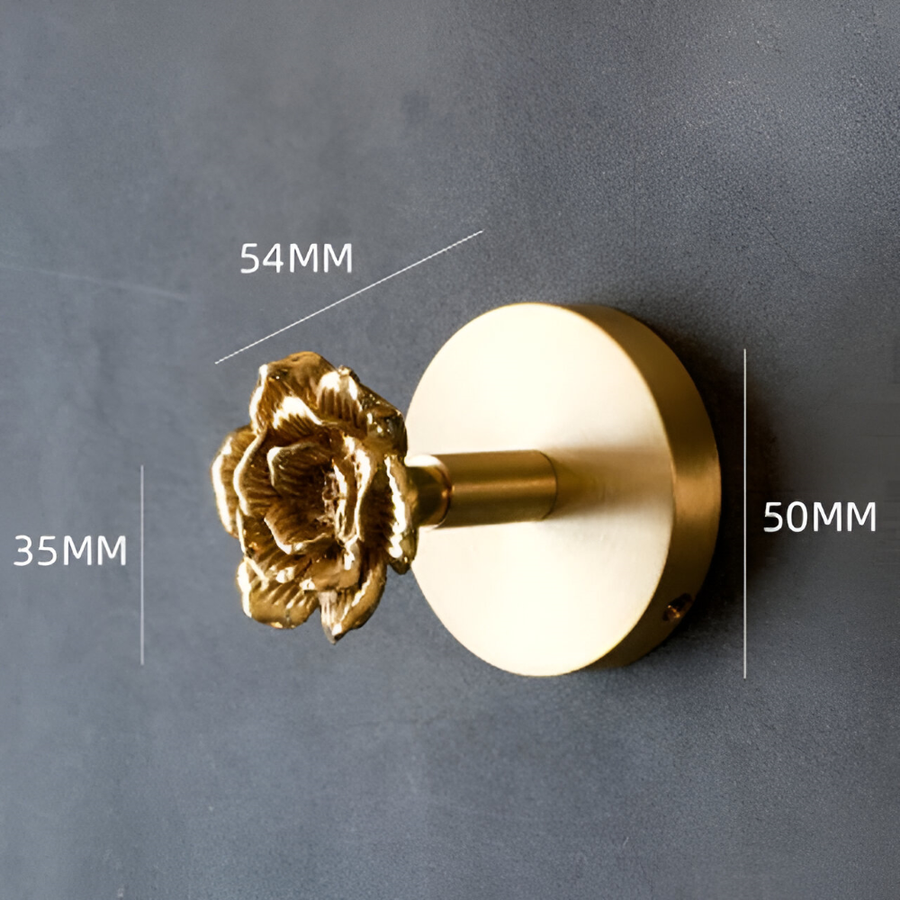Animal Wall Hooks with Gold Finish