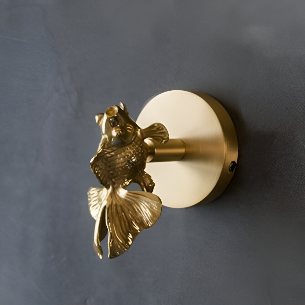 Animal Wall Hooks with Gold Finish