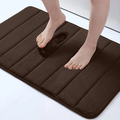 Memory foam bath mat non-slip with 3D design
