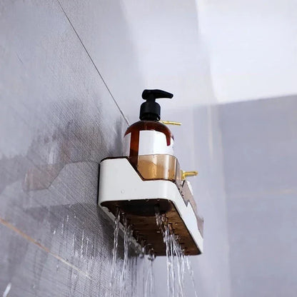 Bathroom Wall Shelf Without Drilling – Elegant Storage