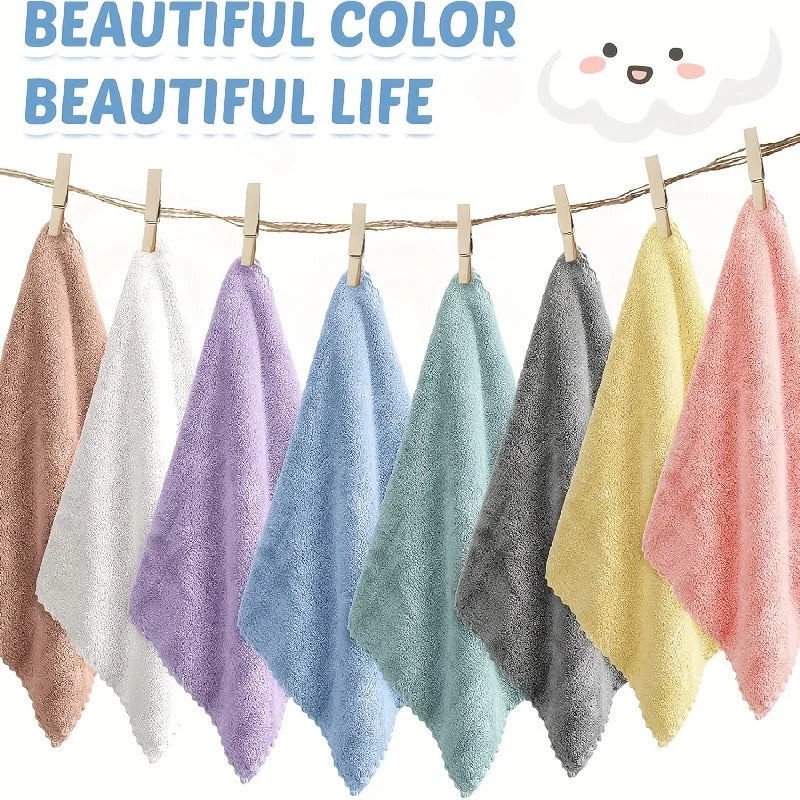 Washcloth set 20-piece polyester cm