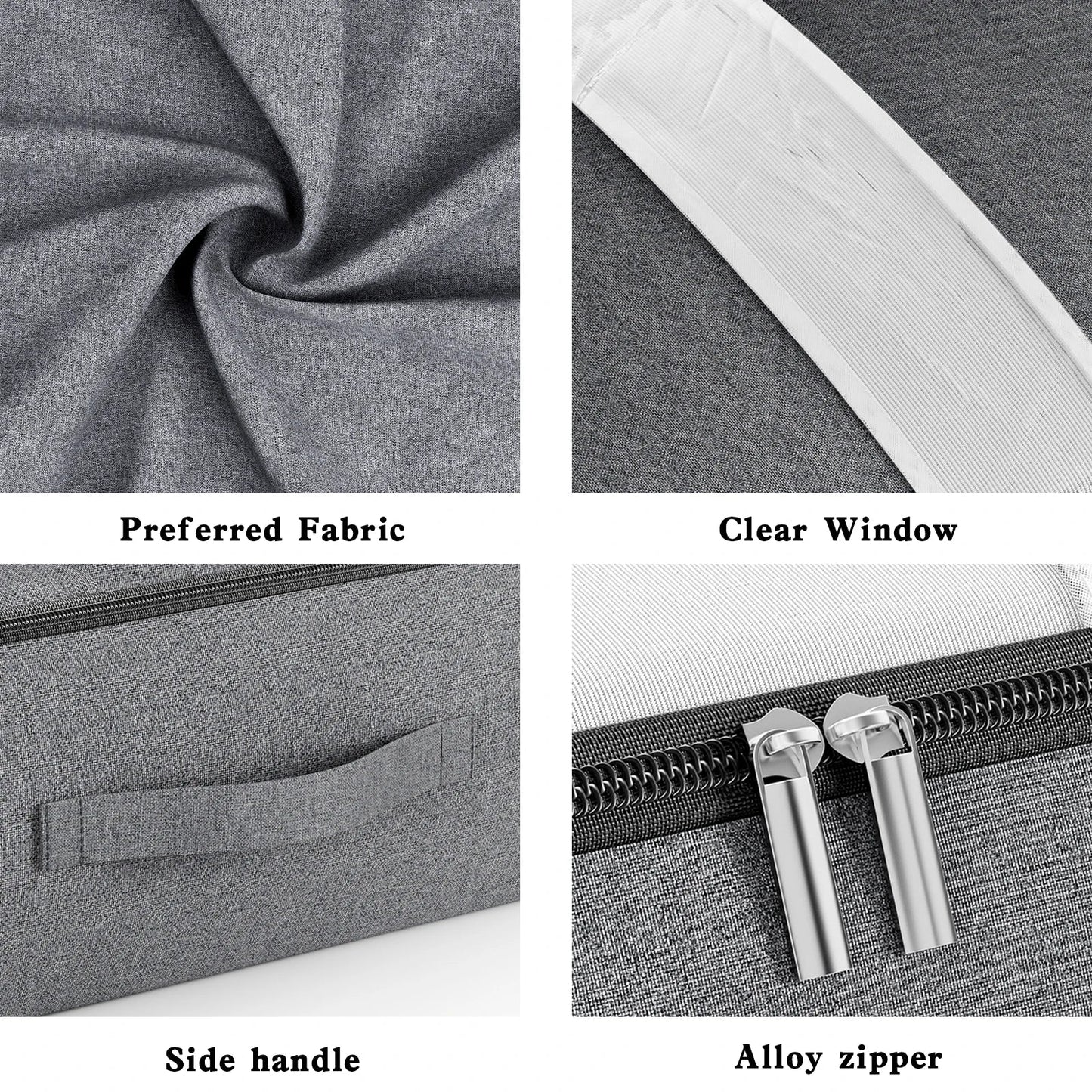 Underbed Storage Bag with Window – Easy Organization