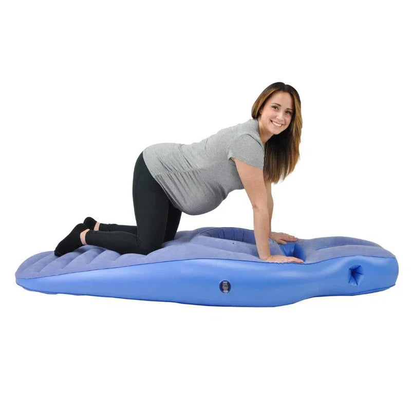 Inflatable Pregnancy Pillow with Yoga Mat Function