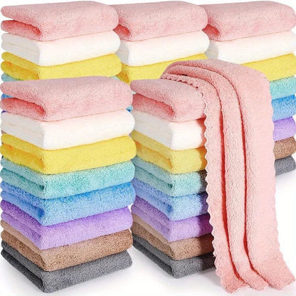 Washcloth set 20-piece polyester cm