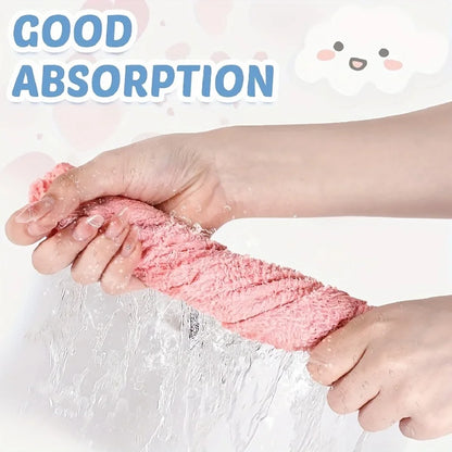 Washcloth set 20-piece polyester cm