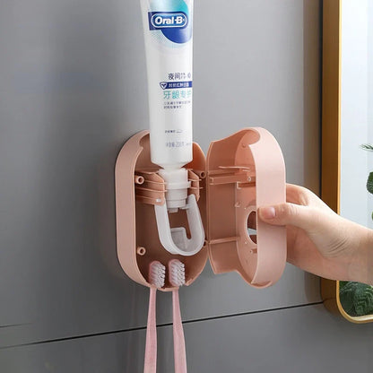 Automatic Toothpaste Dispenser – Press Once, No Mess