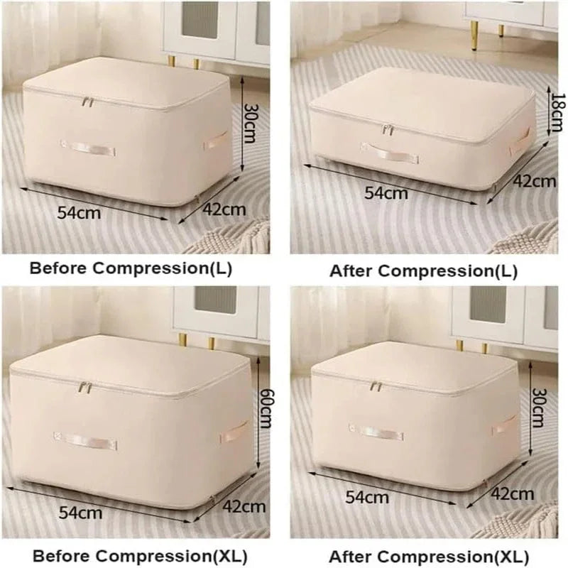 Storage Bag for Bedding – 40% More Space in the Closet