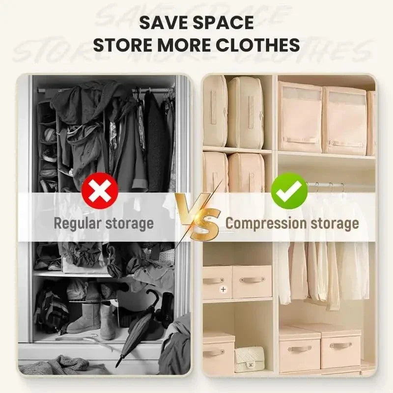 Storage Bag for Bedding – 40% More Space in the Closet