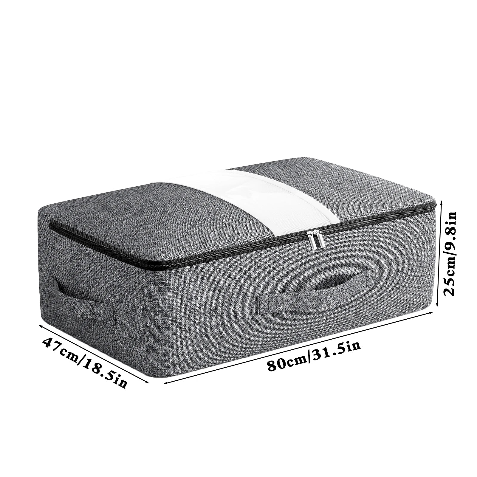 Underbed Storage Bag with Window – Easy Organization