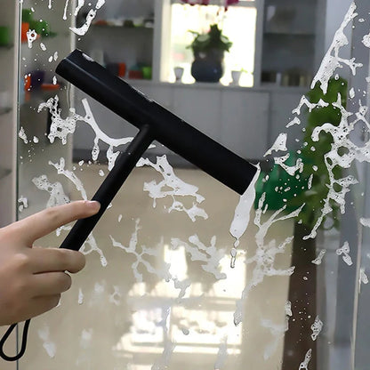 Shower Squeegee with Hanging Hook – Streak-Free and Dry