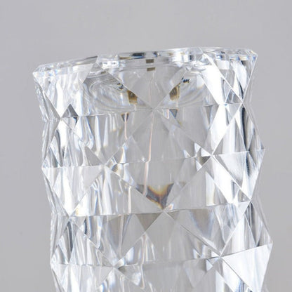 LED crystal lamp with remote control – 16 colors, touch sensor